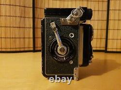 Untested, Unmarked Lenses Minolta Autocord III cds + Original Lens Cap 3.5/75