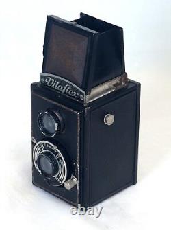 VITAFLEX Reflecta Vintage TLR Film Camera Triolar f/3.5 75mm Lens GERMANY