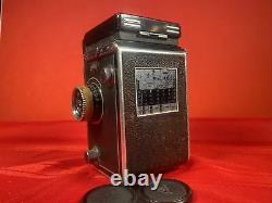 Very Nice Rolleiflex 3.5B Carl Zeiss Tessar 7.5cm 75mm f3.5 Lens 6x6 120 Film