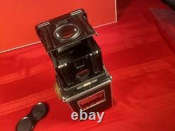 Very Nice Rolleiflex 3.5B Carl Zeiss Tessar 7.5cm 75mm f3.5 Lens 6x6 120 Film