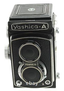 Vintage 1950's Yashica A Medium Format Film Camera TLR 80mm with Matching Case