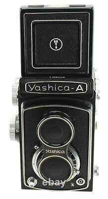 Vintage 1950's Yashica A Medium Format Film Camera TLR 80mm with Matching Case