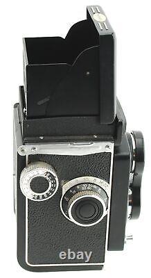 Vintage 1950's Yashica A Medium Format Film Camera TLR 80mm with Matching Case