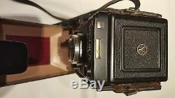 Vintage 1970 Yashica Mat 24-G TLR 120/220 Film Medium Format Camera with CASE