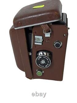 Vintage Ricoh Ricohmatic 225 6x6 Film TLR Camera & Leather Case Seikosha-SLV VTG