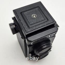 Vintage Seagull 4B-1 120 Film TLR Camera with 75mm F3.5 Haiou SA-99 Lenses READ