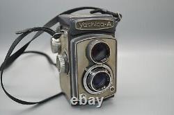 Vintage Yashica A TLR Medium 6X6 Format Film Camera Fully Clad 610422