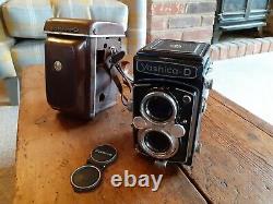 Vintage Yashica D Medium Format Film TLR Camera