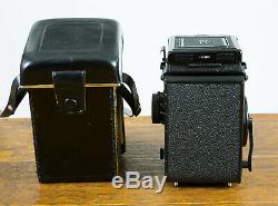 Vintage Yashica Mat-124G Medium Format TLR Film Camera With Case FILM TESTED