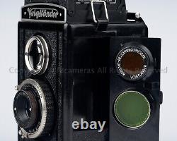Voigtlander Brillant V6 Type 6 TLR 120 Film Camera Skopar 14.5/7.5cm