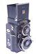 Voigtlander Superb 6x6 Tlr Camera Very Nice, Works 100% Skopar 75mm 3.5 Lens