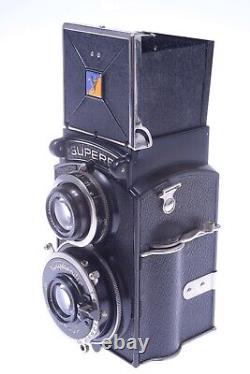 Voigtlander Superb 6x6 Tlr Camera Very Nice, Works 100% Skopar 75mm 3.5 Lens