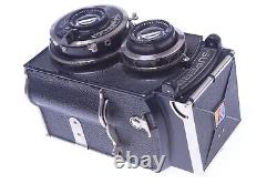 Voigtlander Superb 6x6 Tlr Camera Very Nice, Works 100% Skopar 75mm 3.5 Lens