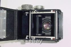 WALZFLEX 120 Film TLR Medium Format Camera Kogaku 75/3.5 Lens