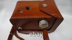 WZFO TLR Medium Format Film Camera START 6x6 EUKTAR F1.4 /75mm with Leather Case