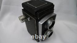 WZFO TLR Medium Format Film Camera START 6x6 EUKTAR F1.4 /75mm with Leather Case