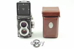 White Face N MINT with Case Rollei Rolleiflex T TLR Late Type 3 75mm Lens JAPAN