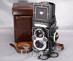 White Face Rolleiflex 3.5F TLR with Xenotar 75mm f3.5 CLA'd MINT #019658