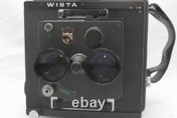 Wista 4x5 TLR Camera Wistar 130mm f 5.6 Non Back Glass SK9589