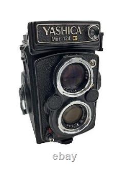 Working Yashica Mat 124G 120film TLR camera Film Tested But LM Faulty
