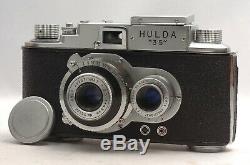 @ World's Only 35mm Horizontal TLR! @ 1955 Tougodo Hulda Flex 35 Film Camera
