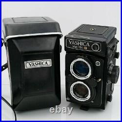 YASHICA MAT 124G twin lens reflex camera vintage TLR 124 g 6x6 80mm f3.5 lens