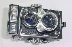 YASHICA Mat EM TLR 120 6x6 Medium Format Film Camera COPAL-MXV 80/3.5 Twin Lens