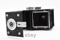 YASHICA Yashicaflex Black Body TLR Film Camera from Japan (t2147)