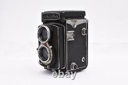 YASHICA Yashicaflex Black Body TLR Film Camera from Japan (t2147)