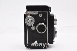 YASHICA Yashicaflex Black Body TLR Film Camera from Japan (t2157)