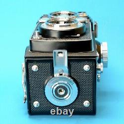 Yashica-24 6x6 TLR Film Camera With Yashinon 80mm F3.5 Refurbished Working & Case