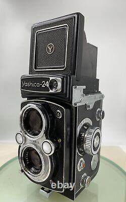 Yashica 24 L TLR 120 film Medium Format Camera 80mm F/3.5 Twin Lens SERVICED