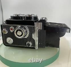 Yashica 24 L TLR 120 film Medium Format Camera 80mm F/3.5 Twin Lens SERVICED