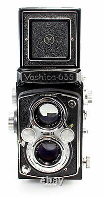 Yashica 635 TLR Medium Format Camera with 80mm f/3.5 Yashikor Lens