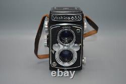 Yashica 635 TLR Medium Format film Camera With complete Kit Full Service 3090387