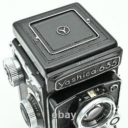 Yashica 635 Twin Lens Reflex TLR 120 6x6 & 35mm Film Camera. NR MINT