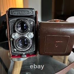 Yashica-D 120 TLR Medium Format FilmCamera with Case and Original Accessories