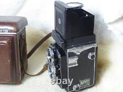 Yashica-D Vintage circa 1960, s, TLR Medium Format Film Camera. Yashikor 80mm