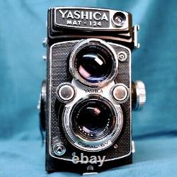 Yashica Mat 124 6x6 TLR Film Camera With Yashinon 80mm F3.5 Refurbished Working