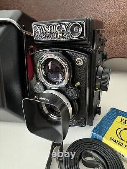 Yashica Mat 124G 6x6 TLR 120mm Film Camera With Yashinon 80mm F3.5 Excellent UK