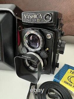 Yashica Mat 124G 6x6 TLR 120mm Film Camera With Yashinon 80mm F3.5 Excellent UK