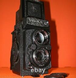 Yashica Mat 124G 6x6 TLR Film Camera With Yashinon 80mm F3.5 + case Mint from UK