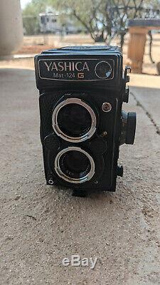 Yashica Mat-124G Medium Format TLR Film Camera (with 5 free rolls of film)