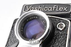 Yashica Yashicaflex New A TLR Film Camera 80mm f/3.5 JAPAN 2724R421 Exc+5