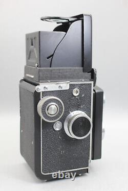 Yashicaflex Tlr Camera, Clad, Seals, Tested Sr. 27826 As Is