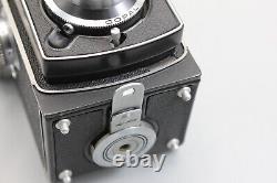 Yashicaflex Tlr Camera, Clad, Seals, Tested Sr. 27826 As Is