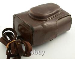 ZEISS IKON Contaflex TLR Sonnar 2/50 5cm 50 F2 case strap cap fine condition