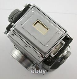 ZEISS IKON Contaflex TLR Sonnar 2/50 5cm 50 F2 case strap cap fine condition