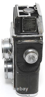 Zeiss Ikon Contaflex TLR Film Camera w. Zeiss Jena Sonnar 2/5cm, Original Case