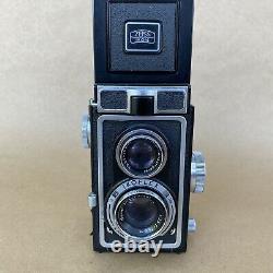 Zeiss Ikon Ikoflex TLR Vintage Medium Format Film Camera With 75mm 3.5 Lens NICE